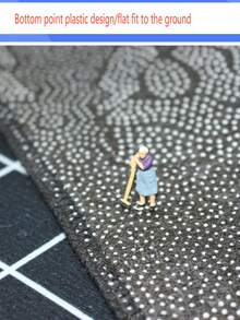 吉他主题圆形地毯 - 超柔软、防滑、可机洗，非常适合客厅、卧室、酒吧装饰 - 音乐爱好者的理想礼物 - 彩色 - 查看 4