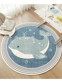 吉他主题圆形地毯 - 超柔软、防滑、可机洗，非常适合客厅、卧室、酒吧装饰 - 音乐爱好者的理想礼物 - 彩色 - 查看 1