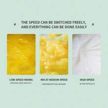 可充電3速電動奶泡器和打蛋器 - 2款可更換的攪拌頭,可製作完美的咖啡泡沫! - 綠色 - 查看 10