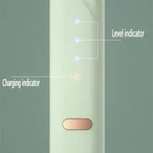 可充電3速電動奶泡器和打蛋器 - 2款可更換的攪拌頭,可製作完美的咖啡泡沫! - 綠色 - 查看 4
