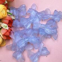 20入組23.7*34mm美人魚蝴蝶結珠子diy手機殼亞克力鑰匙扣頭繩材料diy配件 - 20顆/23.7*34mm - 查看 12