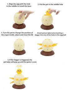 Mini Frog Pirate Barrel Frog Jumping Barrel Decompression Interactive Leisure Toy Board Game Competitive Game - Multicolor - View 3