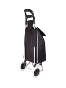 Carrito Para Mandado Sencillo - Negro - Ver 2