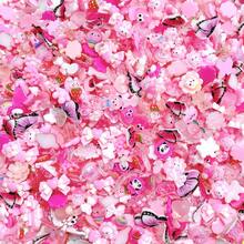 1box Random Mix Pink Nail Art Accessories For Diy - Multicolor - View 5