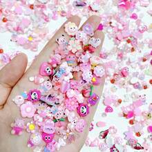 1box Random Mix Pink Nail Art Accessories For Diy - Multicolor - View 6