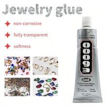 1pc 110ml E6000 Transparent Glue For Diy Decorations, Clothes, Jewelry Making - White - View 2
