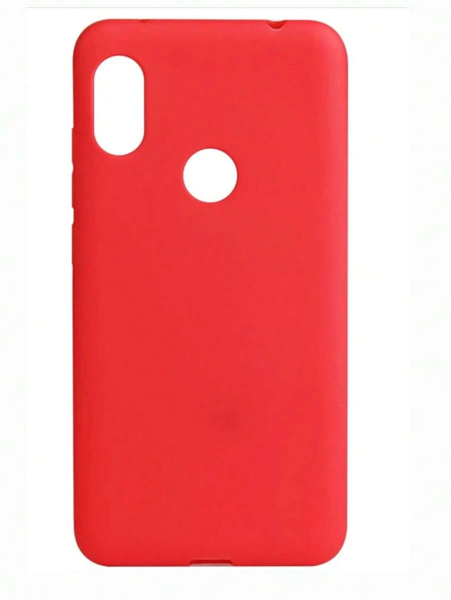 Funda de Silicona para MOTOR0LA Colores Elegantes Case Lisa - Rojo - Ver 1
