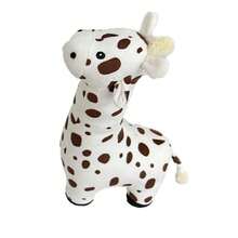 1pc Kids' Nordic Style Cartoon Giraffe Plush Toy For Sleeping Companion And Daily Use - Coffee Brown - View 6