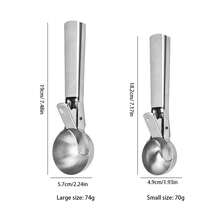 Ice Cream Scoop - Silver - View 2