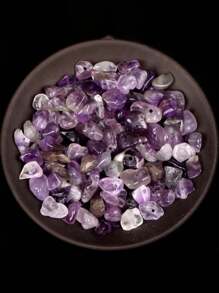 Natural Asymmetrical Green Fluorite & Purple Crystal Gems Beads For Jewelry Making Diy Bracelet Necklace Accessories - Multicolor - View 5