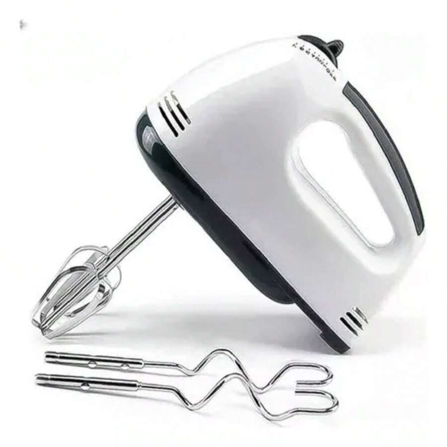 Batidora de mano eléctrica 7 Velocidades Para Cocina - Blanco - Ver 1