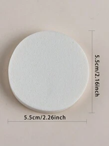 20入組化妝海綿粉撲套裝,包括氣墊粉撲,乳膠粉撲,濕/幹圓形粉撲 - 白色 - 查看 5