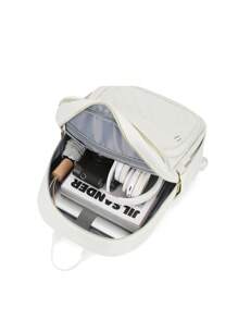 旅行背包隨身背包學生書包大容量尼龍防水,多口袋防盜口袋可容納15.6英寸筆記型電腦,適合旅遊工作男女學生節日購物行李大錢包旅行組織器旅行用品女士包包男士禮物戶外禮品適用於女性 - 米色 - 查看 7