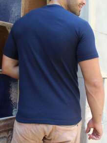 Men T-Shirts - Blue - View 5