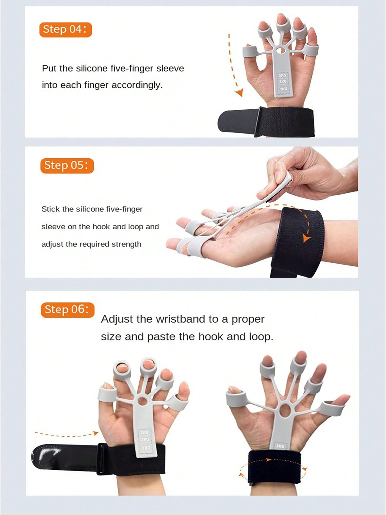 Exerciceur De Préhension Des Mains Renforceur De Doigts, Entraîneur De