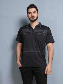Men Polo Shirts - màu đen - Xem 2