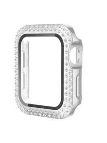 1 Miếng Gấp đôi Trang trí kim cương Kính cường lực Bảo vệ màn hình & Ốp đồng hồ Tương thích với Apple Watch - Nhiều màu - Xem 3