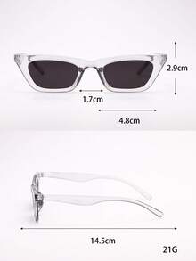 4 件装休闲时尚女士派对时尚眼镜