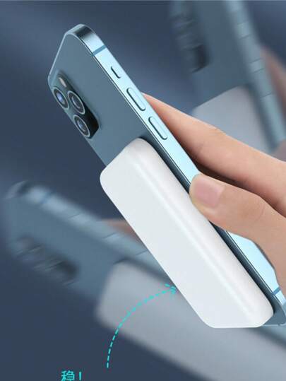 Carregador Portátil Powerbank Compatível com iPhone 11/12 / 13 /14Pro Max Mini ba