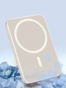Portable Charger Powerbank For IPhone 11/12/13/14Pro Max Mini Ba - trắng - Xem 3