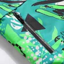 Kid's Waterproof Ski Snow Hooded Coats Boy's And Girl's Warm Winter Jacket Snowboard Windbreaker Hooded Raincoat - 查看 9