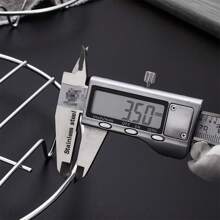 1pc Stainless Steel Circular Cooking Rack - Perfect For Air Fryers, Soup Pans, Cake Plates & Ovens! Seafood Boil