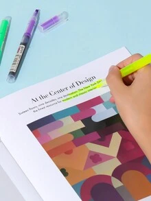 12 Colors Candy-colored Highlighter Pens - Multicolor - View 6