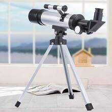 Silver F36050m Telescope With Star Finder, High Definition & High Magnification For Bird Watching, Scenery Sighting & Deep Space Observation, For Students, As Holiday Gift. - Silver - View 5