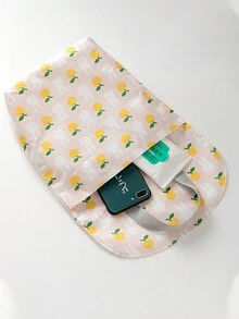 1個可攜帶式嬰兒尿布袋,尿布和濕巾儲物袋,戶外防水媽媽袋 - 黃色 - 查看 7