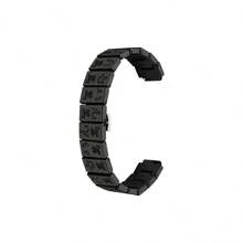 1入麻將風格鋅合金錶帶,適用於38/40/41/42/44/45/49mm 蘋果手錶ultra2/se/9/8/7/6/5/4/3/2/1 - 黑色 - 查看 8