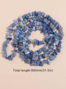 Natural Asymmetrical Green Fluorite & Purple Crystal Gems Beads For Jewelry Making Diy Bracelet Necklace Accessories - Multicolor - View 24