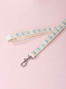 A Love Mẫu Dây xích Thích hợp Đối với Chó nhỏ , Mèo Và Chó Đến Sử dụng Đi ra ngoài - Màu xanh nhạt - Xem 6