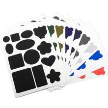 5pcs Self-adhesive Repair Patches For Down Jackets, Stickers For Jacket Repairing, Diy Accessory - Silver - View 6