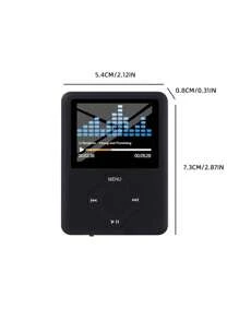 1.8-Inch Screen Multi-function Portable MP4 Player, Support TF Card Expansion, Picture Browsing, FM Radio Function, Recording Function, External Playback Function - Black - View 9
