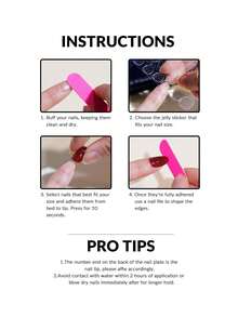 24pcs Medium Size Coffin Shape 3d Butterfly Light Blue Blush Full Coverage False Nails+1pc Jelly Gum+1pc Nail File Set - Blue and White - View 7