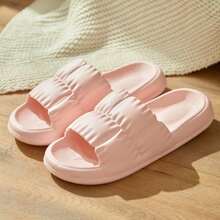 Sandalias de mujer con suela blanda antideslizante y ligera, Puede llevarse tanto en interiores como en exteriores - Rosa - Ver 3