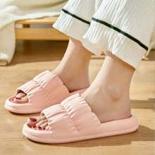 Sandalias de mujer con suela blanda antideslizante y ligera, Puede llevarse tanto en interiores como en exteriores - Rosa - Ver 6