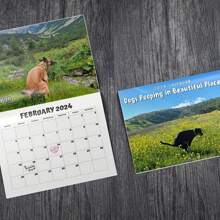 2024 Dog Poop Calendars, Funny Dog Calendars, And Funny Gifts For Friends - Green - View 6
