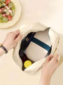 1pc Yellow Banana Storage Bags Prevent Ripening Banana Storage Freshness Bag Lightweight Convenient Washable Durable Kitchen Supplies Travel Picnic Bag School Organizer Bags Teacher Storage Bags Classroom Bags Classroom Organizer Bags - White - View 2