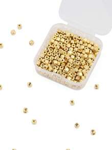 適用於手工珠寶製作的散珠套裝(400 顆/3 毫米)ccb 珠寶配件,適用於 Diy 手鍊、項鍊、工藝品和半成品裝飾品