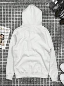 Men Sweatshirts - White - View 2