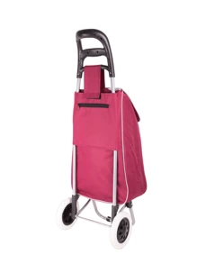 Storage Island & Carts - Burgundy - View 2