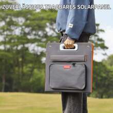 FF FlashFish 200W Portable Power Station 48000mAh Solar Generator Backup Power Battery With 18V/60W Foldable Solar Panel, Portable Solar Charger With DC Output - 黑色 - 查看 8