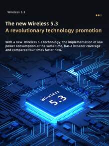 S20 Wireless Earbuds, TWS-True Wireless Stereo Headphones, Built-in Microphone Voice Call, One-touch Control, Immersive Premium Sound Long Distance Connection Headset, Super Capacity Charging Case with Digital Display, Pink - Pink - View 3