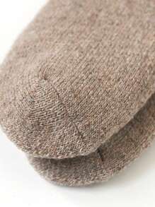 4 Pares De Calcetines De Invierno Para Niños Con Lana Engrosada Y Forro Polar, Adecuados Para Uso Diario Y En El Hogar