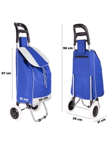 Storage Island & Carts - Navy Blue - View 5