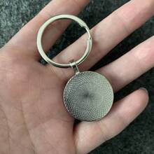 1pc Woman Skull Folwer Key Asscessor Rings Vintage Keychain For Gifts - Silver - View 2