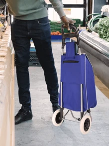 Storage Island & Carts - Navy Blue - View 6