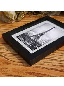 Marco De Fotos De Pvc Transparente Para Pared/mesa, 6x8 Pulgadas/8x10 Pulgadas, 1 Ud. - Negro - Ver 8