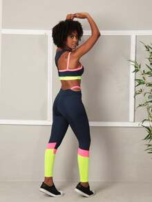 Women Sports Sets - 藏蓝色 - 查看 6